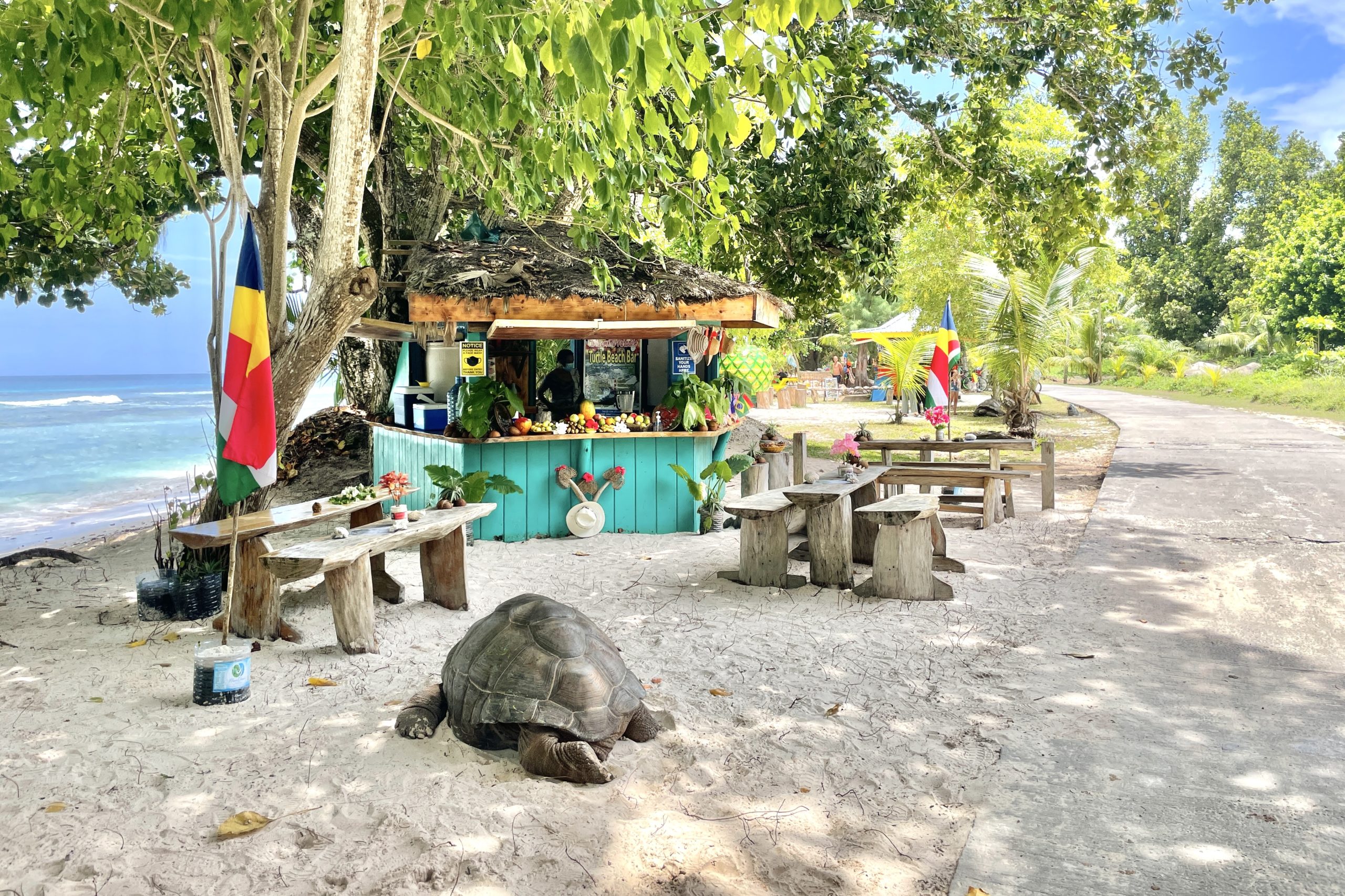 La Digue beach