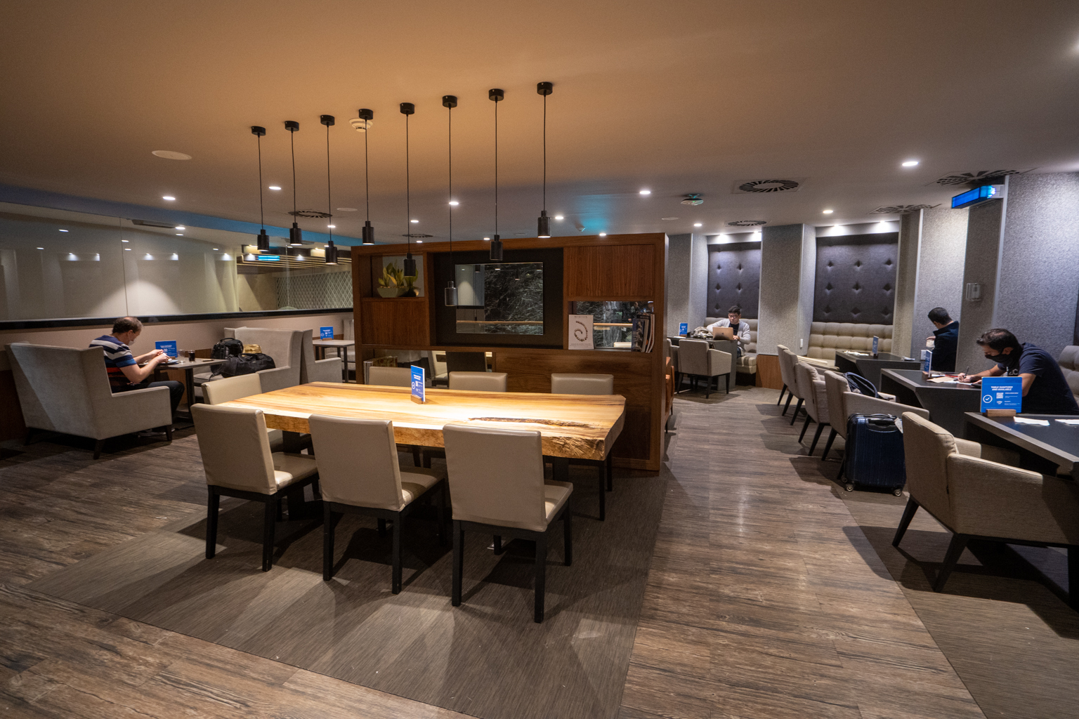 Centurion Lounge Mexico City – Second-floor seating