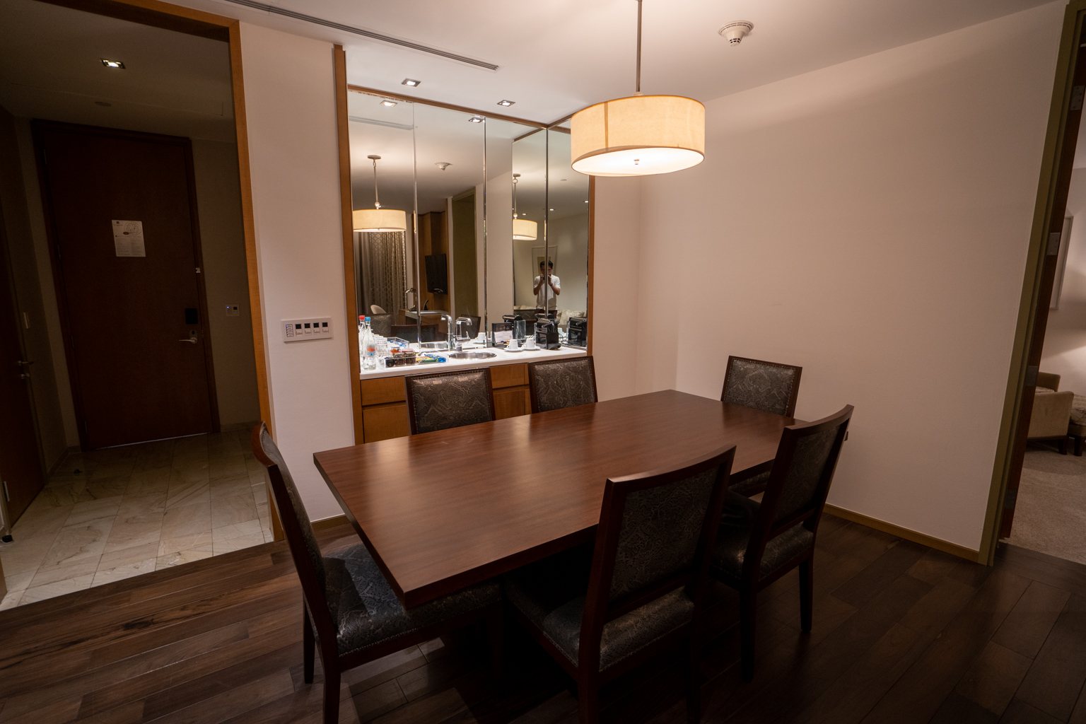 St. Regis Mexico City – Luxury Suite dining area