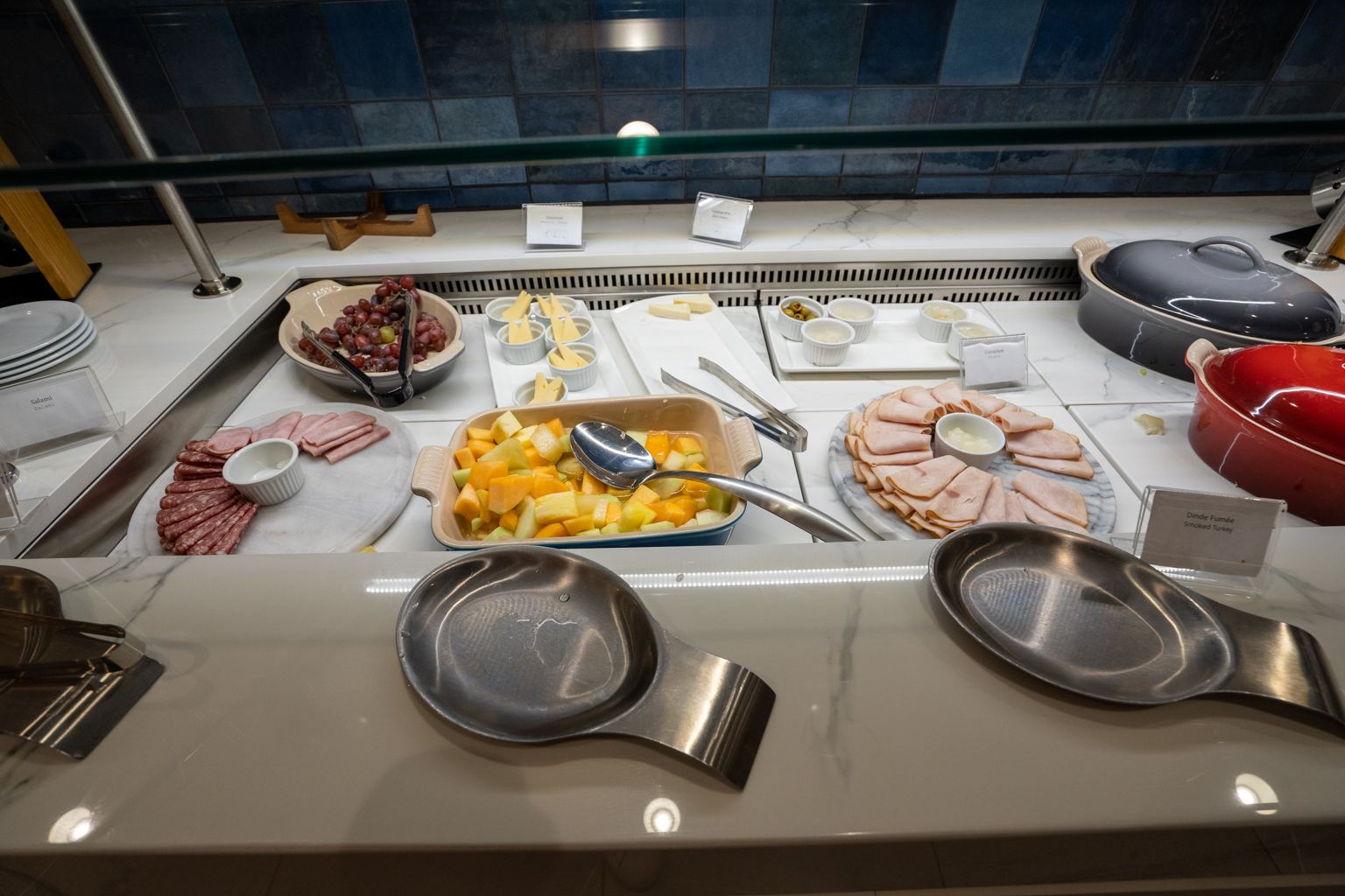 Air France Lounge Montreal – Cold spread