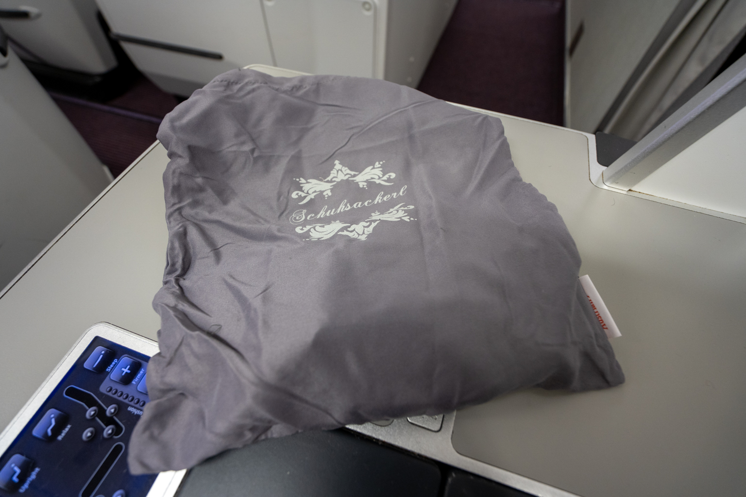 Austrian Airlines business class – Amenity kit