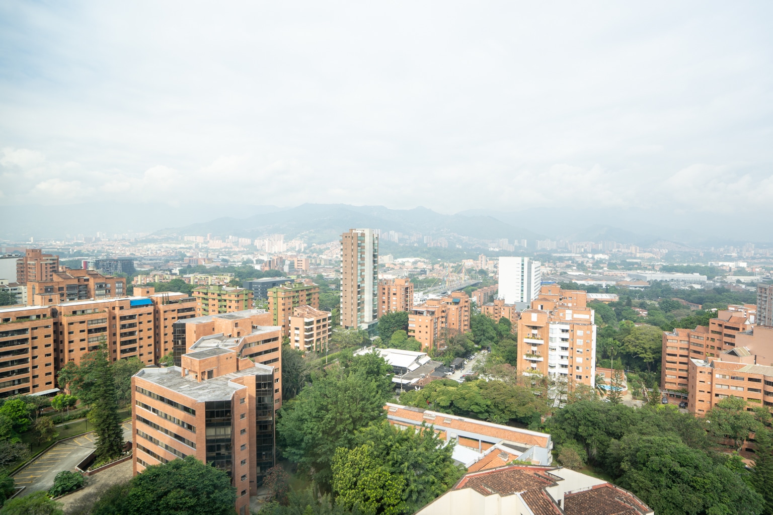 Medellin Marriott Hotel – City views from Room 1211