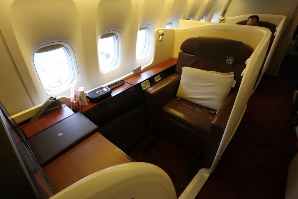 Japan Airlines First Class