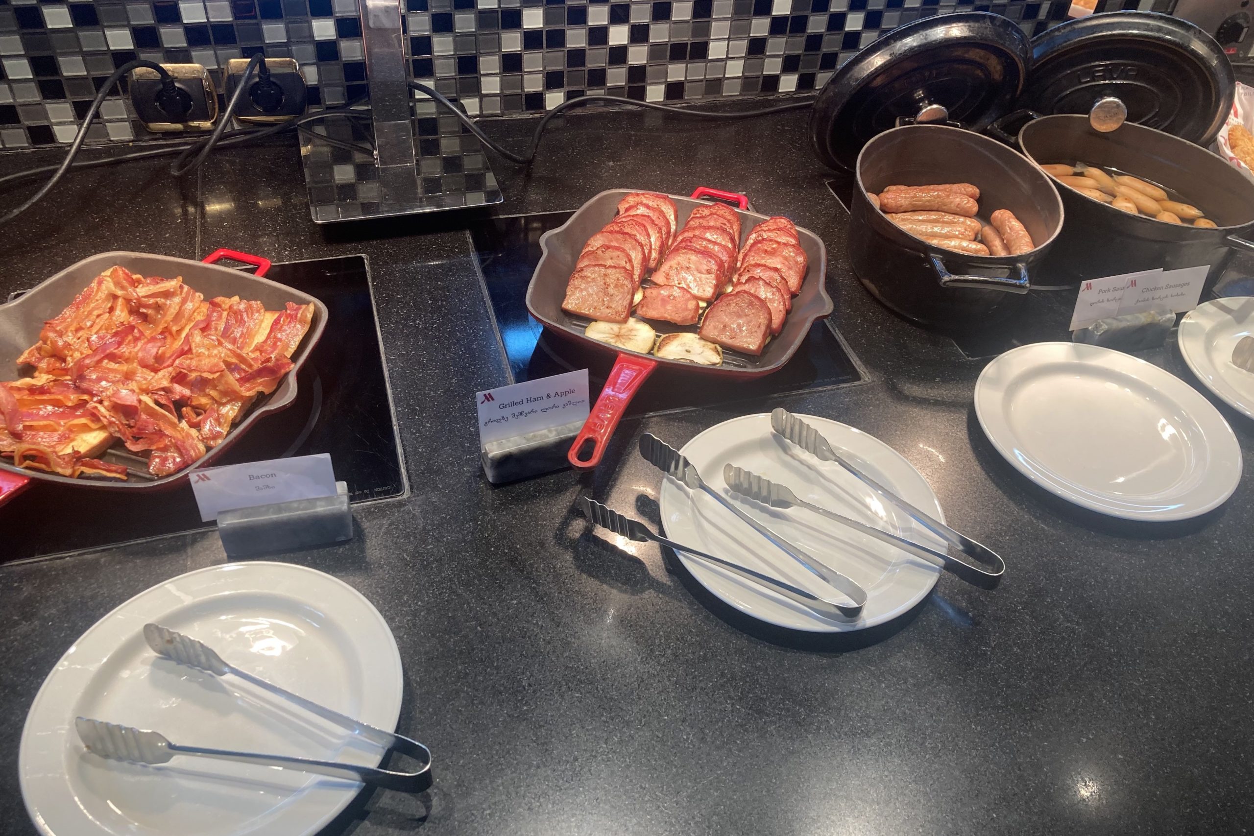 Tbilisi Marriott Hotel – Breakfast meat