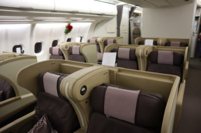Singapore Airlines A330 Business Class 8