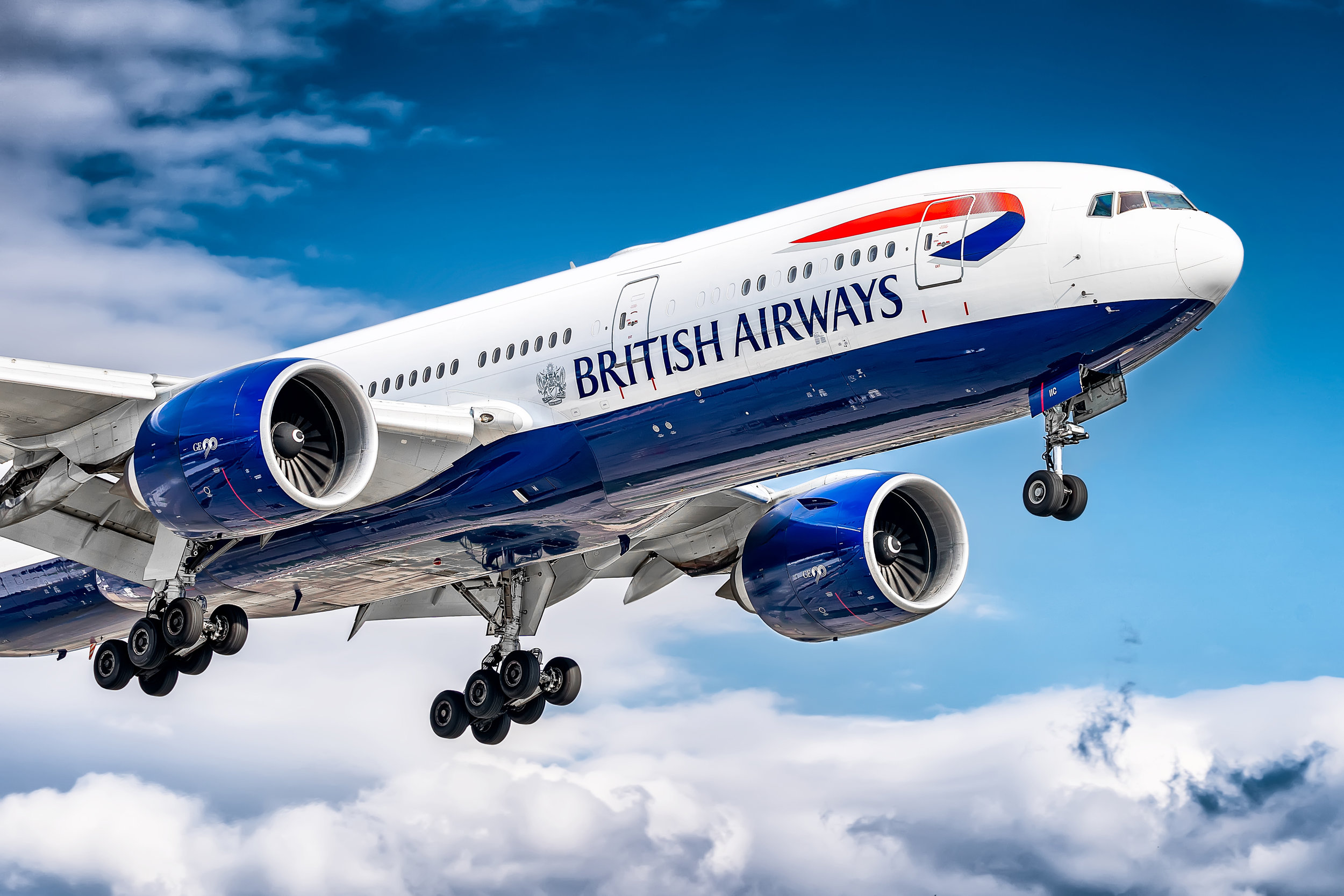 british airways 772 yyz landing