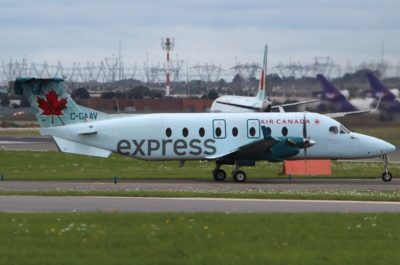 Beech 1900D Airliner Air Canada Express C GAAV252C YYZ Toronto252C ON 2528Lester B. Pearson International Airport2529252C Canada PP1383567240