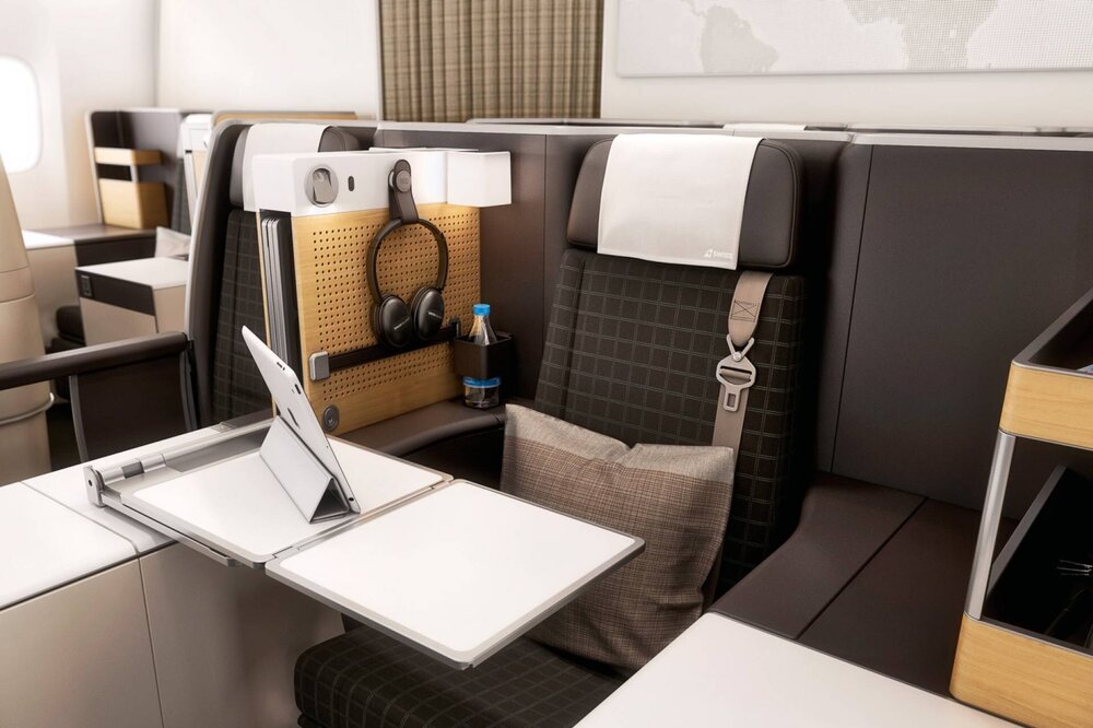 Swiss 777 business class