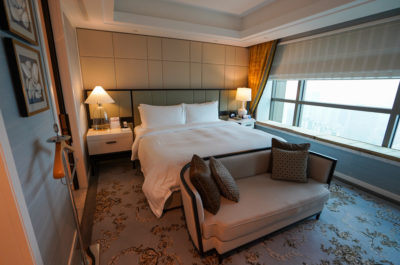 St. Regis Shanghai Jingan – Caroline Astor Suite bedrooom
