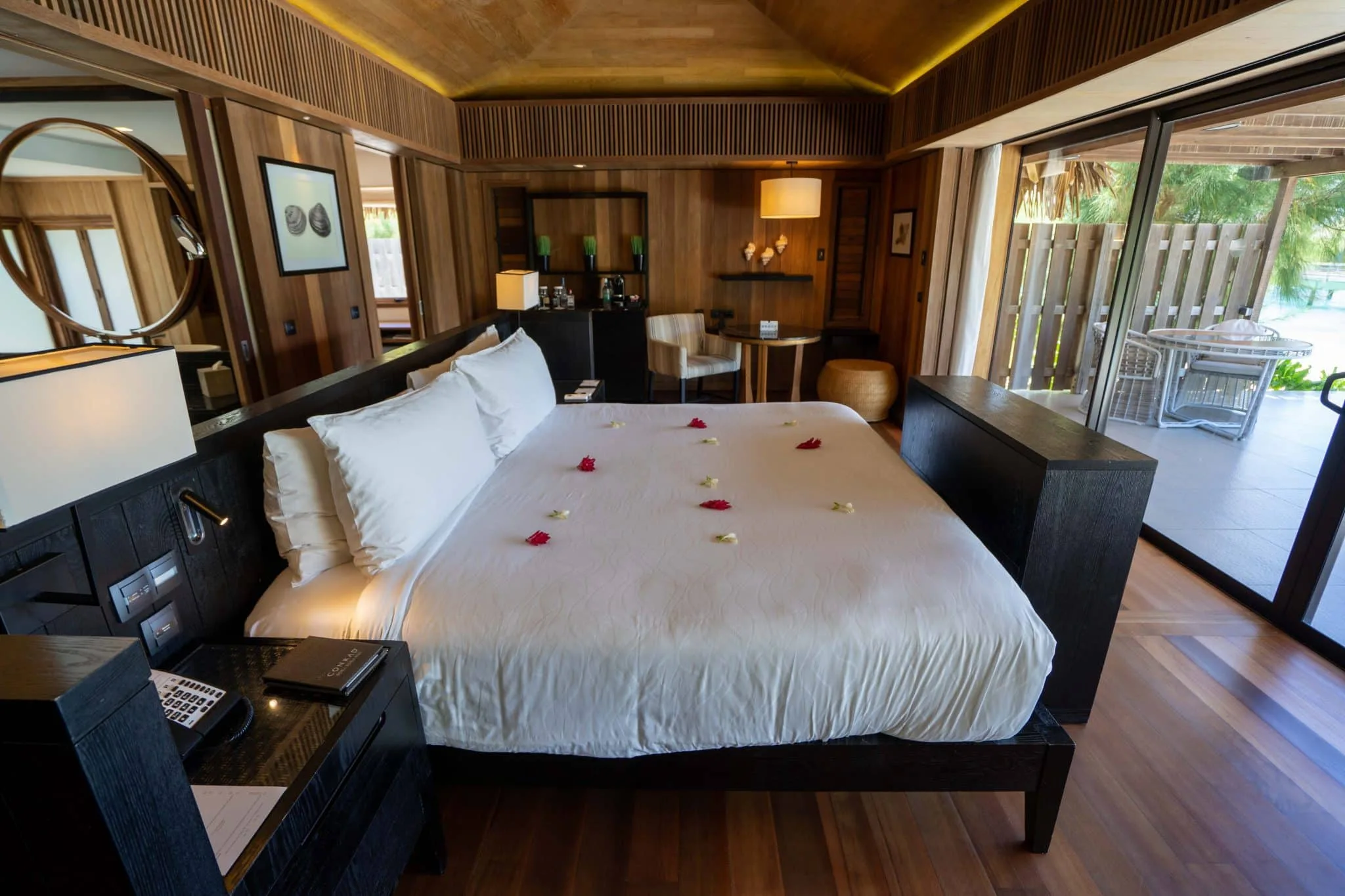 Conrad Bora Bora Nui overwater bungalow