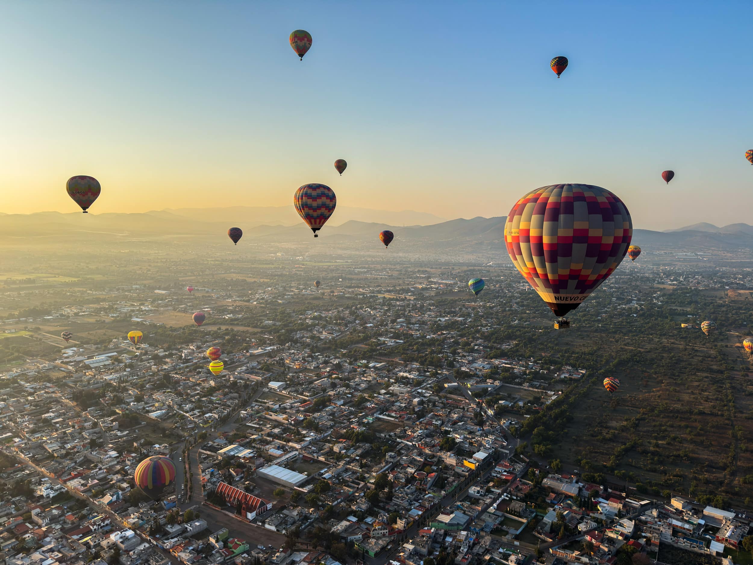 Four Seasons Mexico City - Teotihuacan Hot Air Balloon Ride