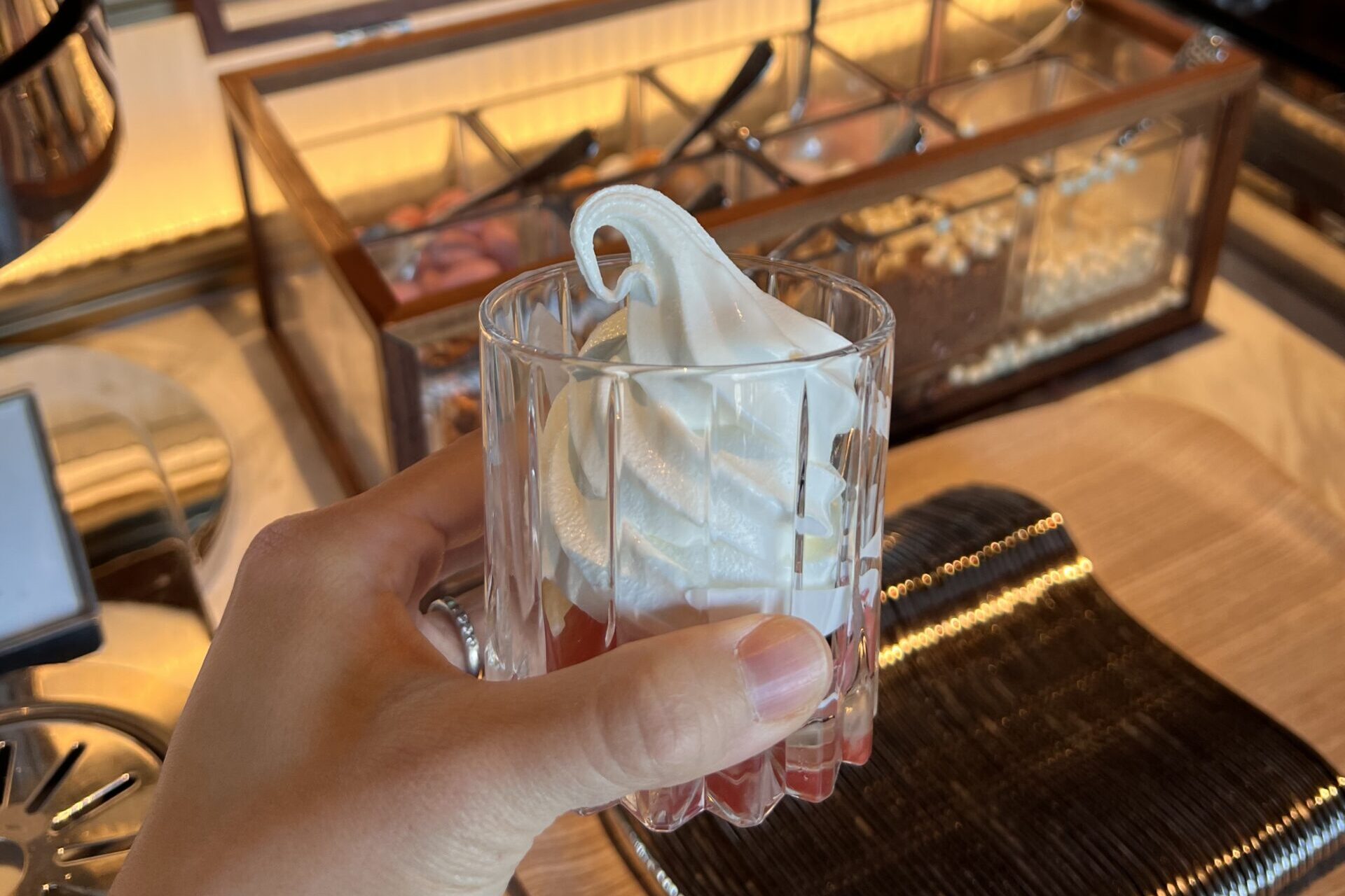 Osaka Station Hotel hokkaido ice cream