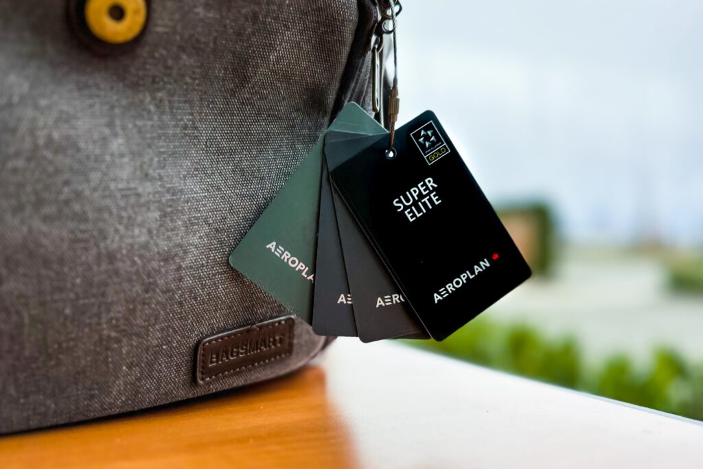 Aeroplan Elite status tags