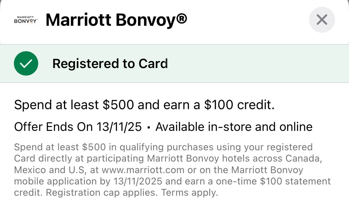 Marriott Amex Offer Spend $500 Get $100 Marriott Amex Offer Spend $500 Get $100