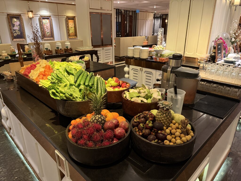 The Athenee Hotel Breakfast Press Juice