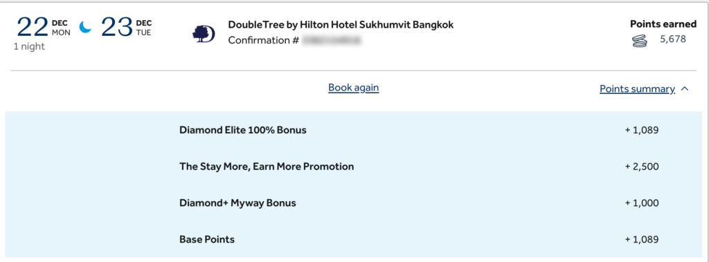 double tree bangkok earning