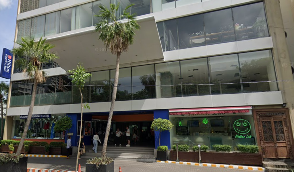 hilton garden inn silom weed